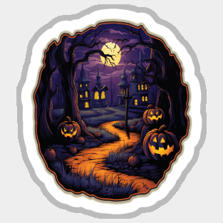 Halloween Night Sticker